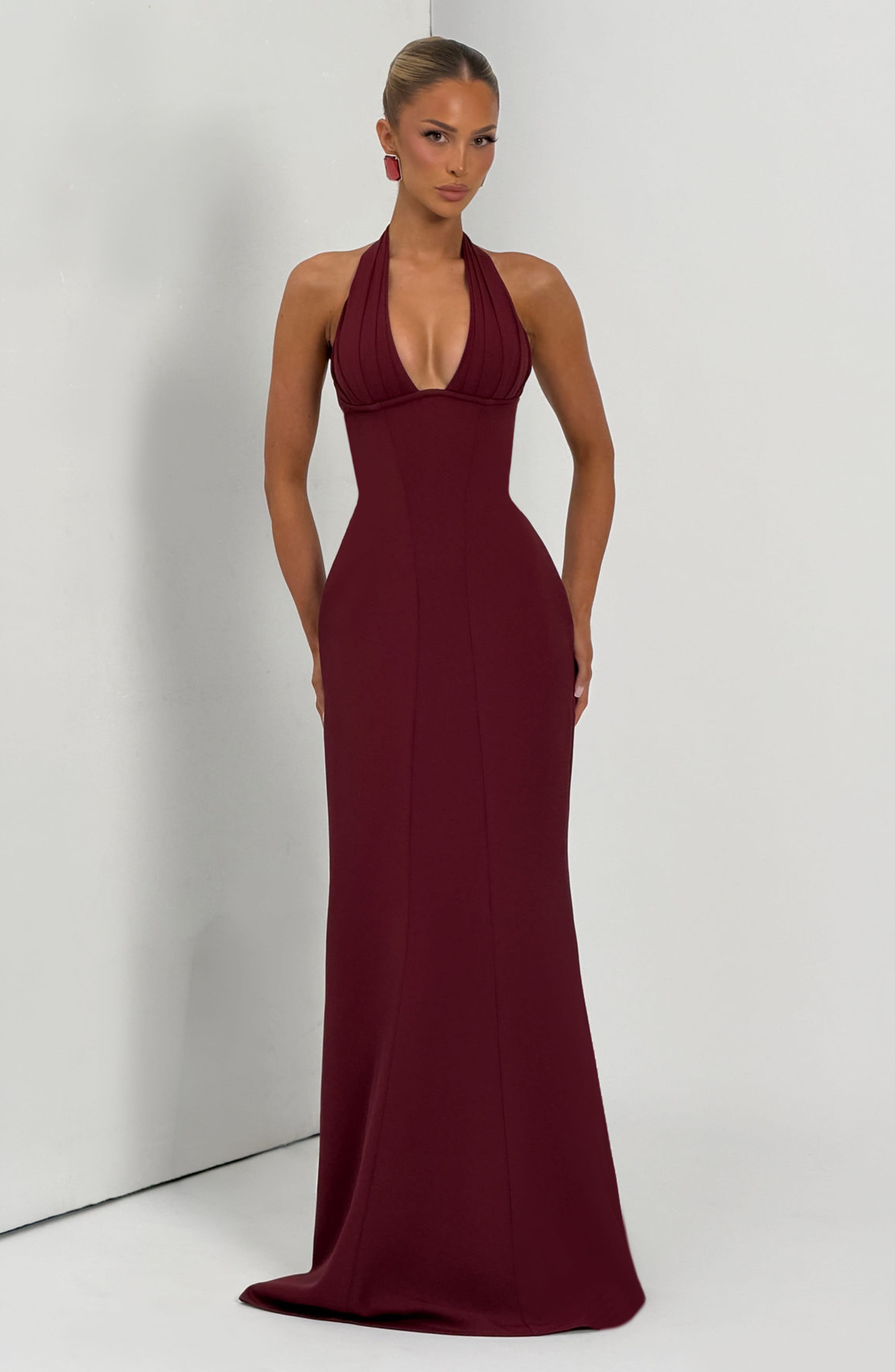 Amy | Corset Bodice Maxi Dress
