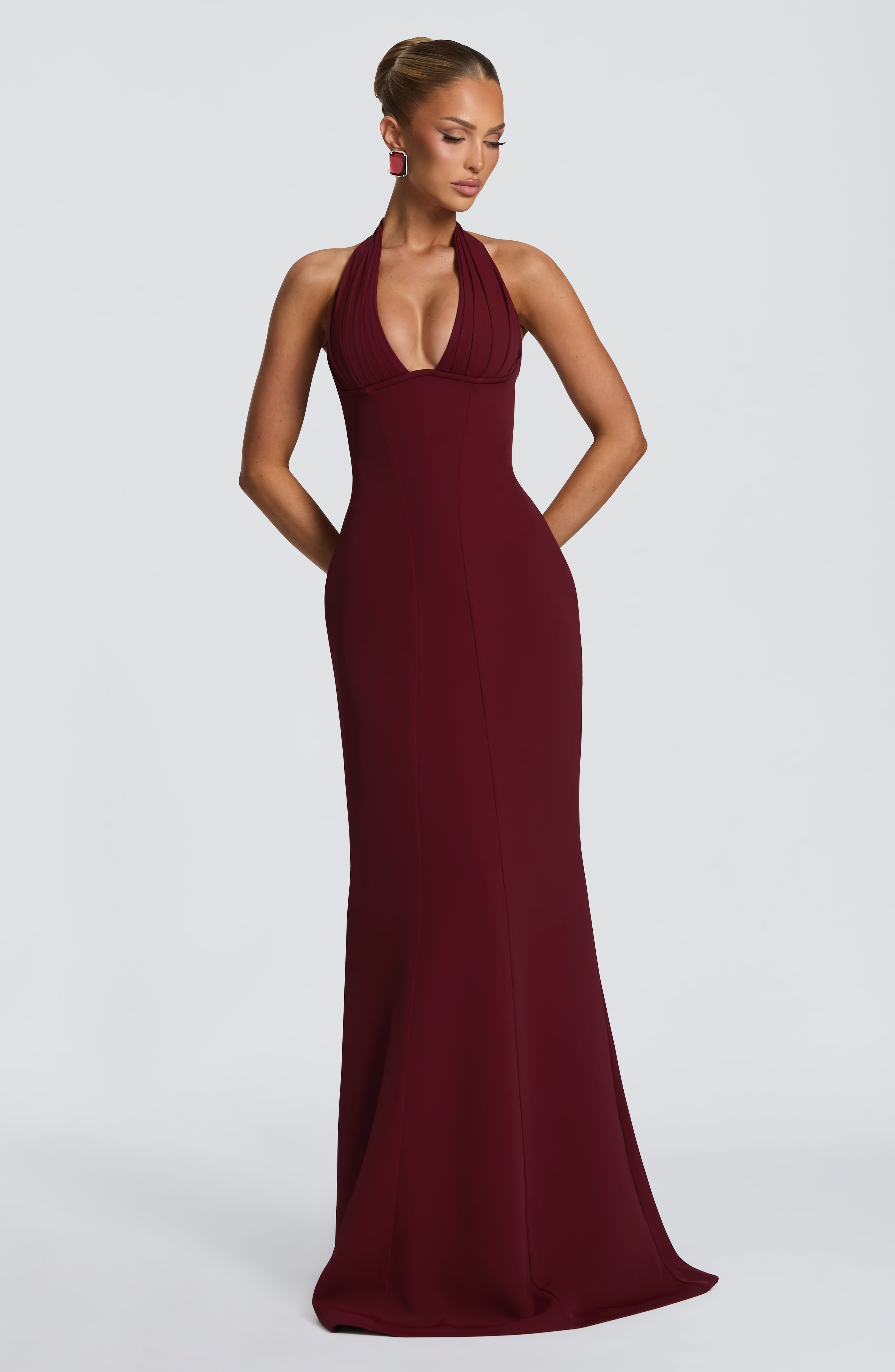 Amy | Corset Bodice Maxi Dress