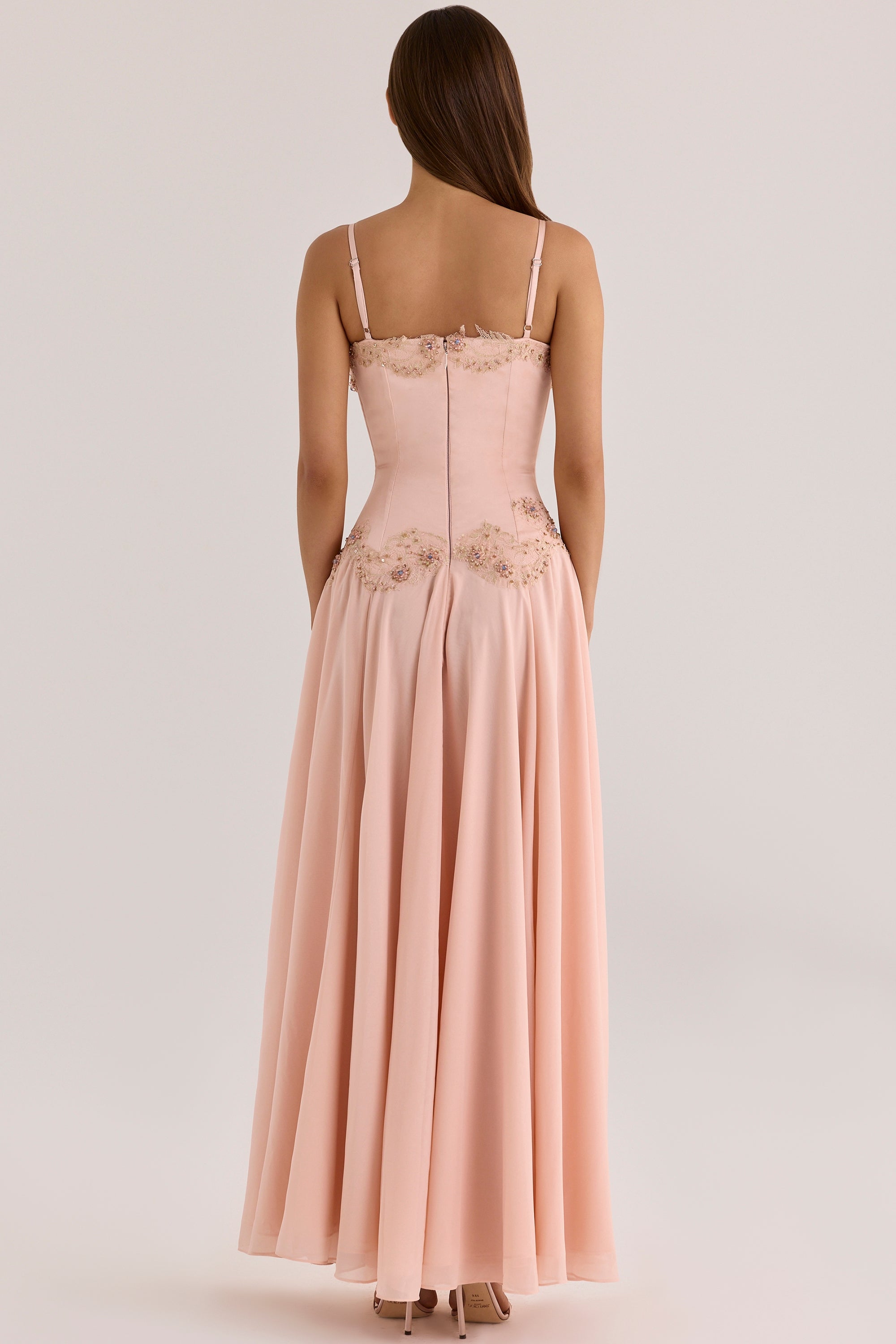 Zoe | Romantic Satin Evening Gown