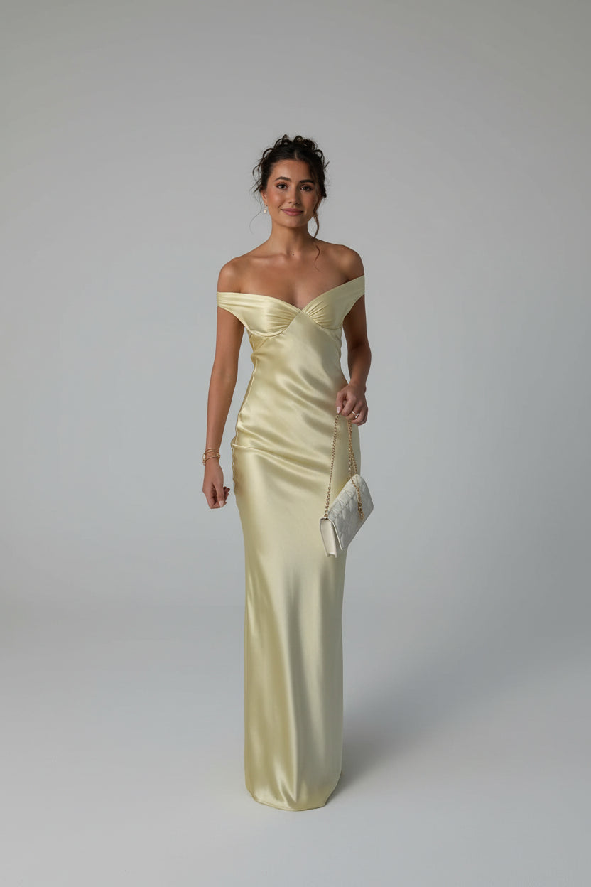 Elina | Elegant Satin Dress