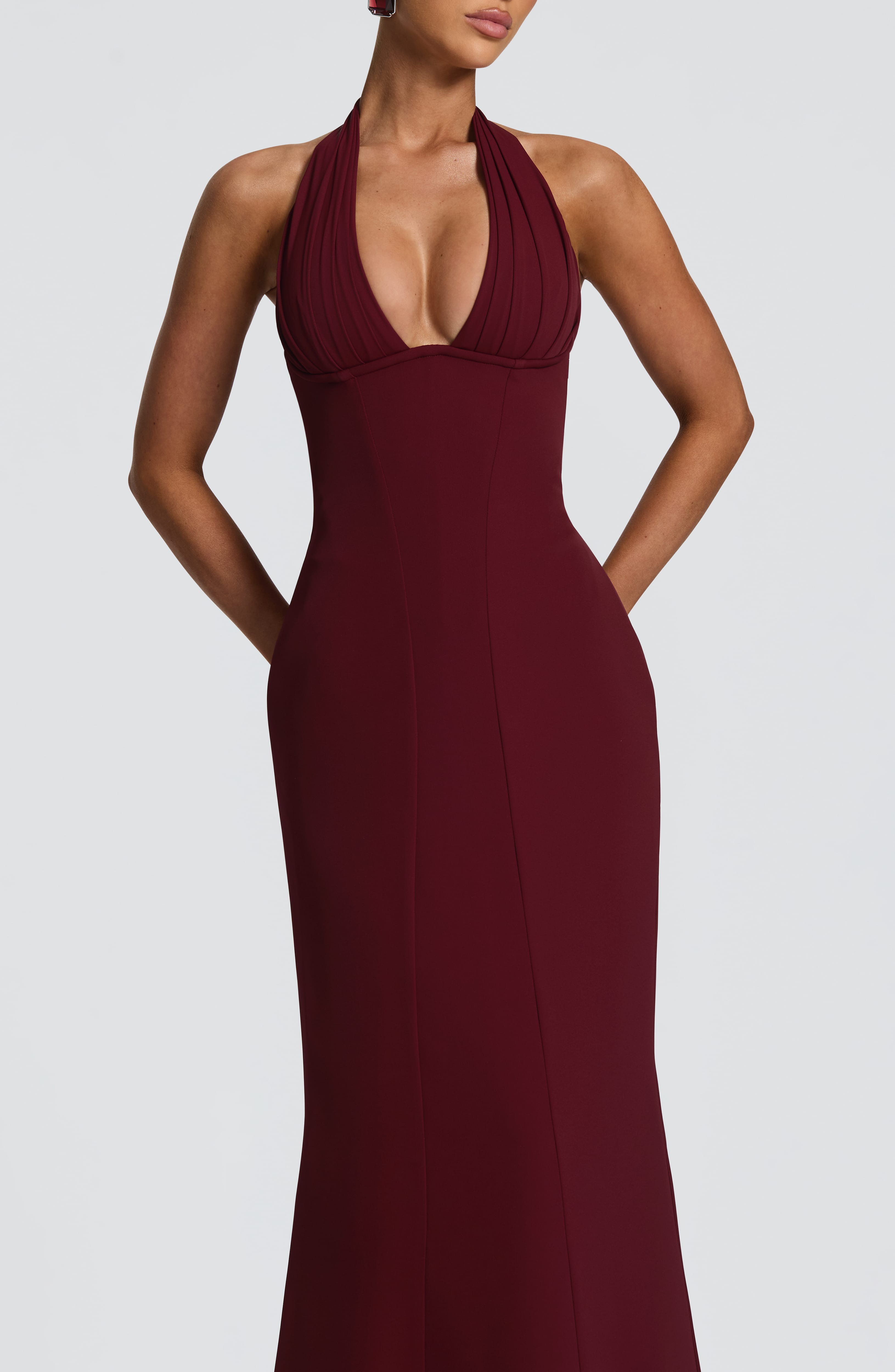 Amy | Corset Bodice Maxi Dress